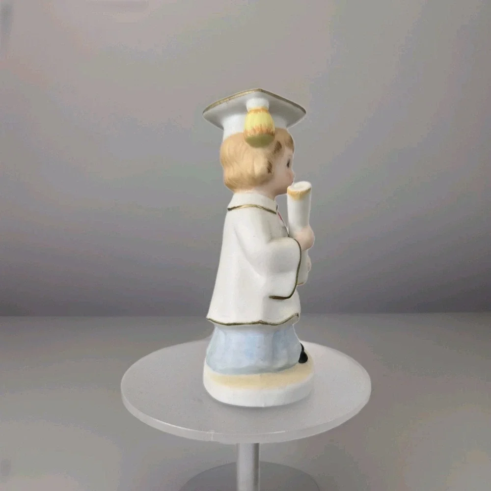 Lefton Girl‎ Graduate Figurine Or Cake Topper Graduation Gift